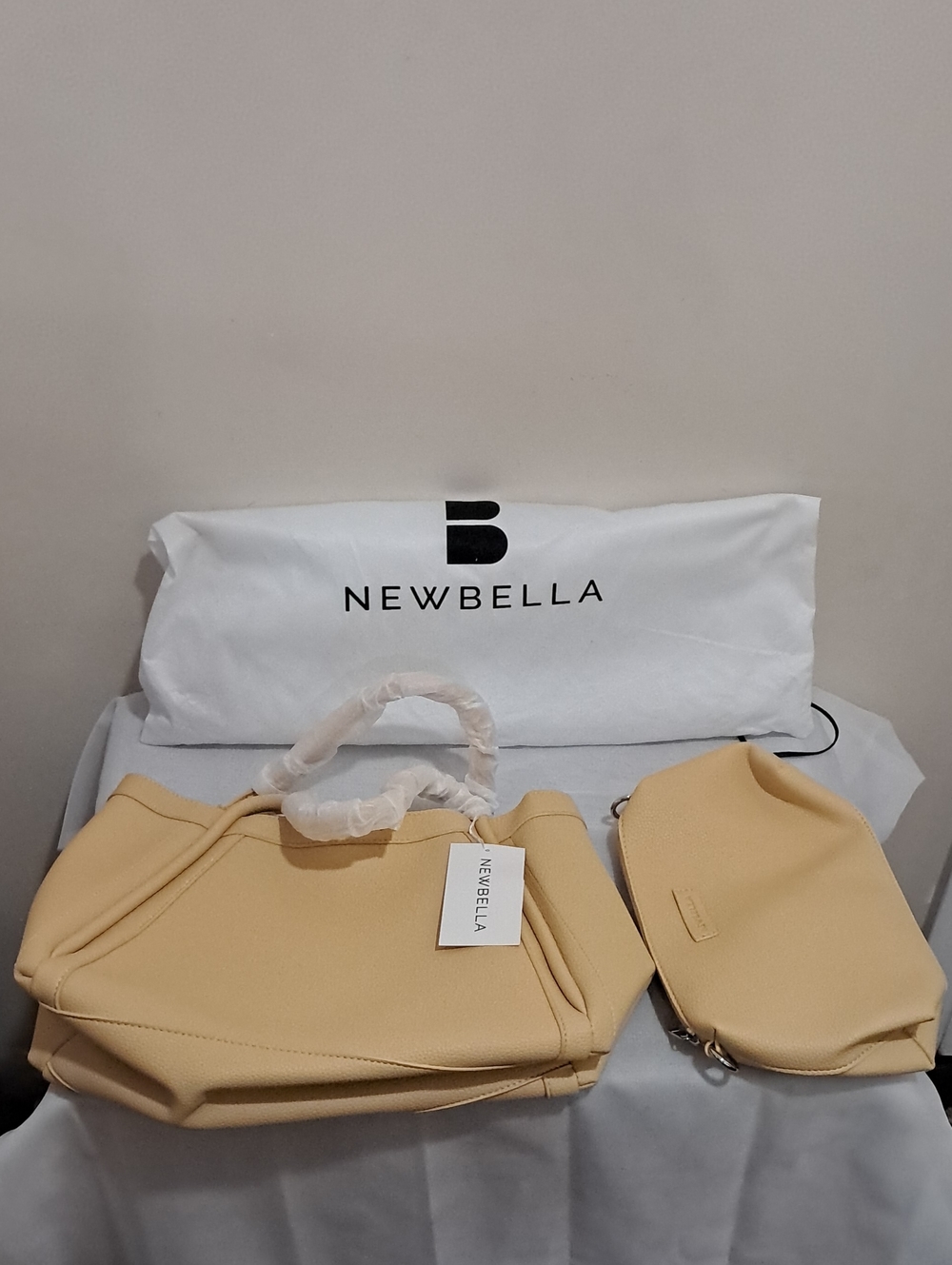 NEWBELLA Women's Tote Bag with Removable Pouch